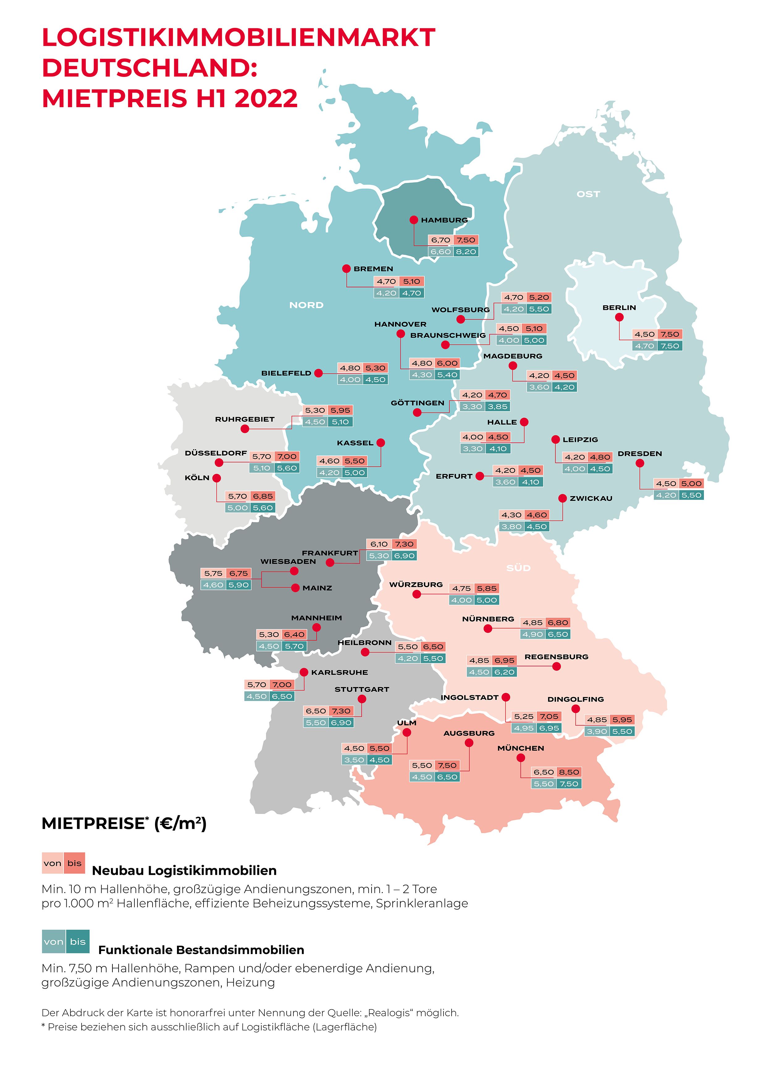 Logistikimmobilien, Logistikstandort, Gewerbeparks, LAGERflaeche.de