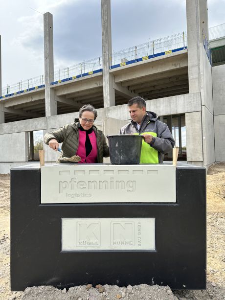 Projektentwicklung, Logistikimmobilie, Hallenfläche, Bocklagerung