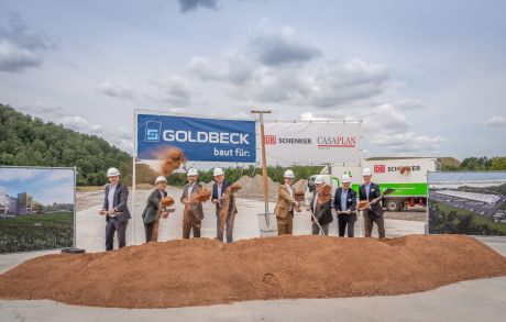 DB Schenker Saarland, Lagerneubau, Logistikdienstleister, Umschlagslager, Hallenflächen