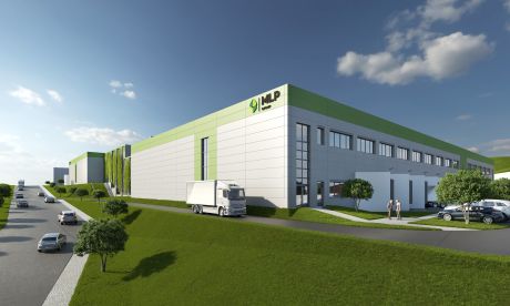 MLP Group, MLP Business Park Idstein, Logistikimmobilie, Hallen, Lagerhallen