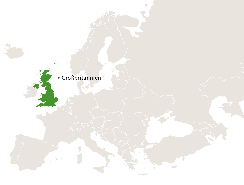 LAGERflaeche.de in Großbritannien