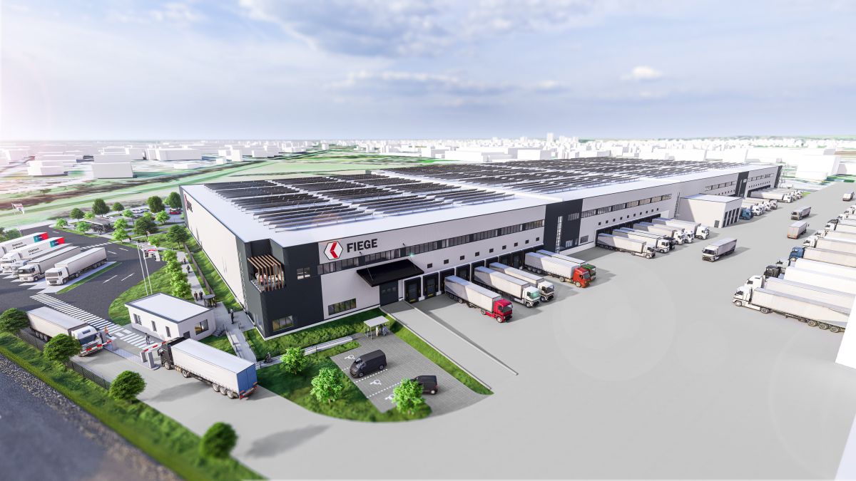 From old to new: Fiege is modernising its site on Mainzer Strasse in Worms and is developing a new logistics centre as a brownfield project.