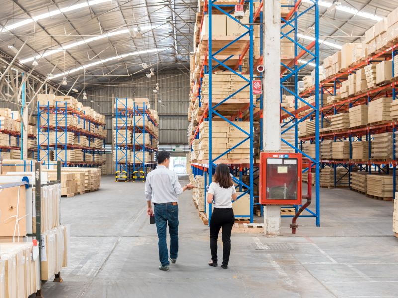 Pallet warehouse, Pallet storage