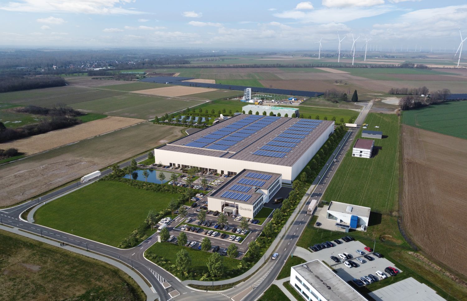 Mit dem CTPark Jülich hat CTP rund 23.800 m² Hightech-Produktions- und Logistikfläche realisiert. Copyright: CTP Invest Germany GmbH