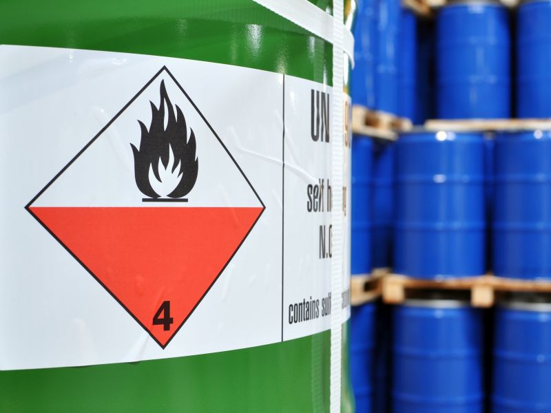 Dangerous goods warehouse, Dangerous goods storage, Hazardous material storage, storage types