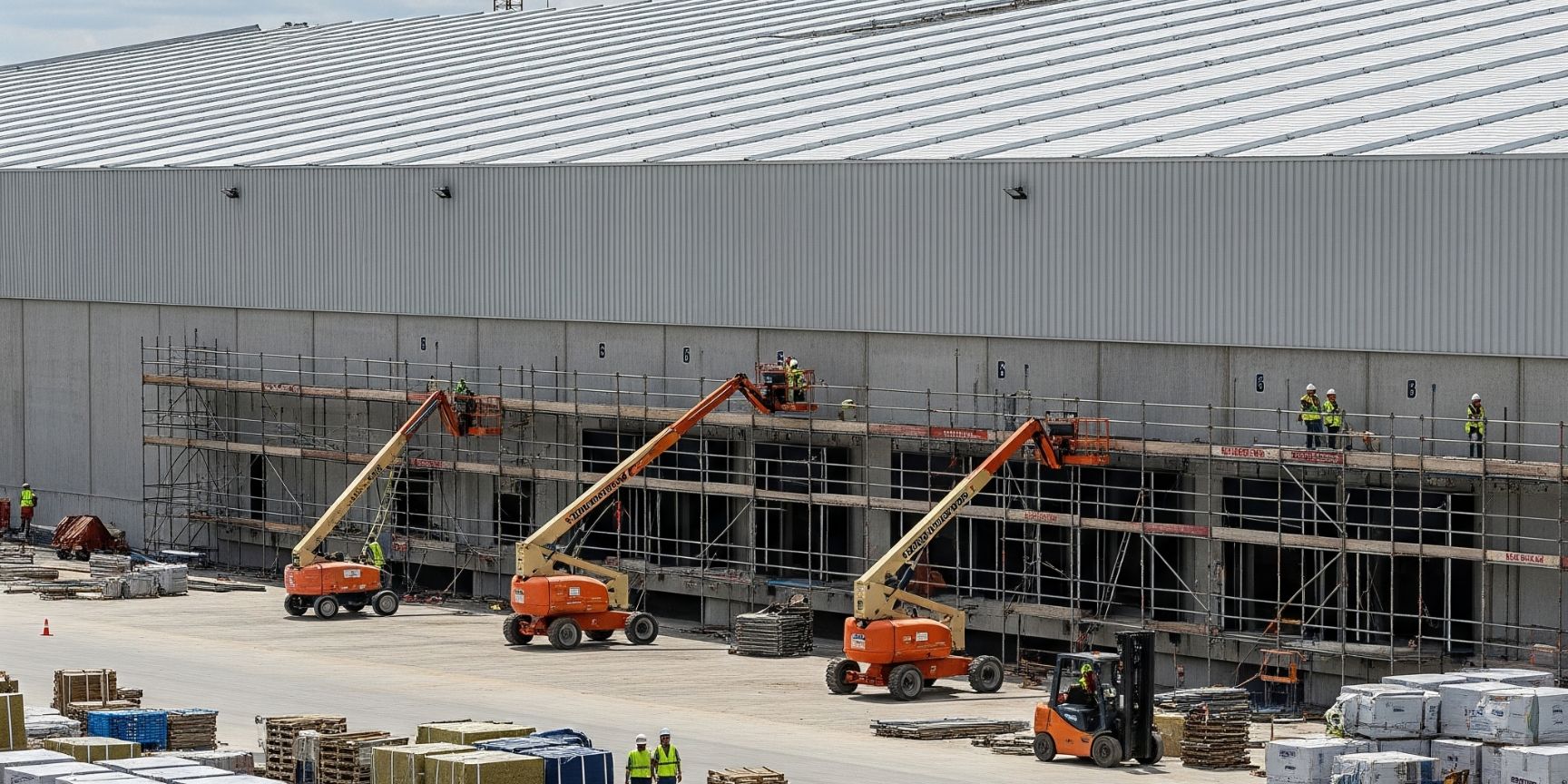Build-to-suit, BTS, logistics property, project development, halls, warehouse, storage
